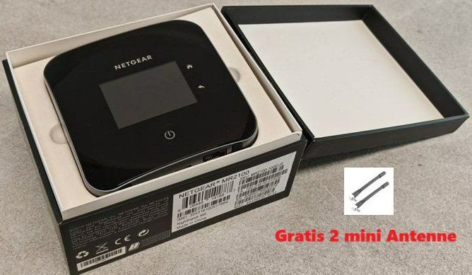 Netgear Modem & Router: NETGEAR Nighthawk MR 2100+Accu Gratis 2 mini Antenne – Usato da Zuchwil venduto da Beppe_25.3