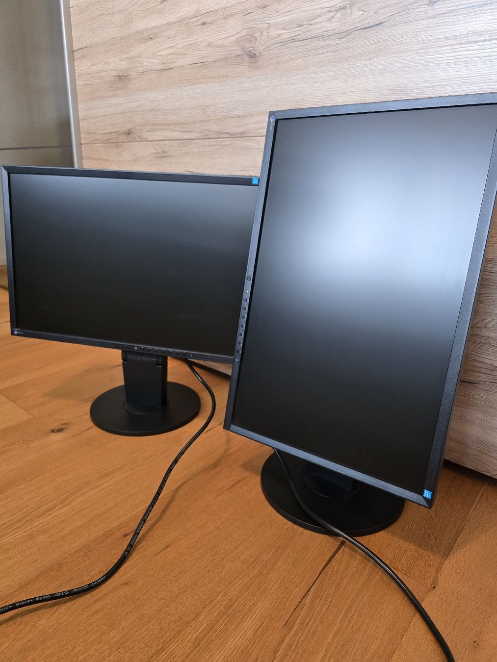 Monitore: Eizo FlexScan  EV2216W - zwei Bildschirme  – Gebraucht aus Guschelmuth von lperler