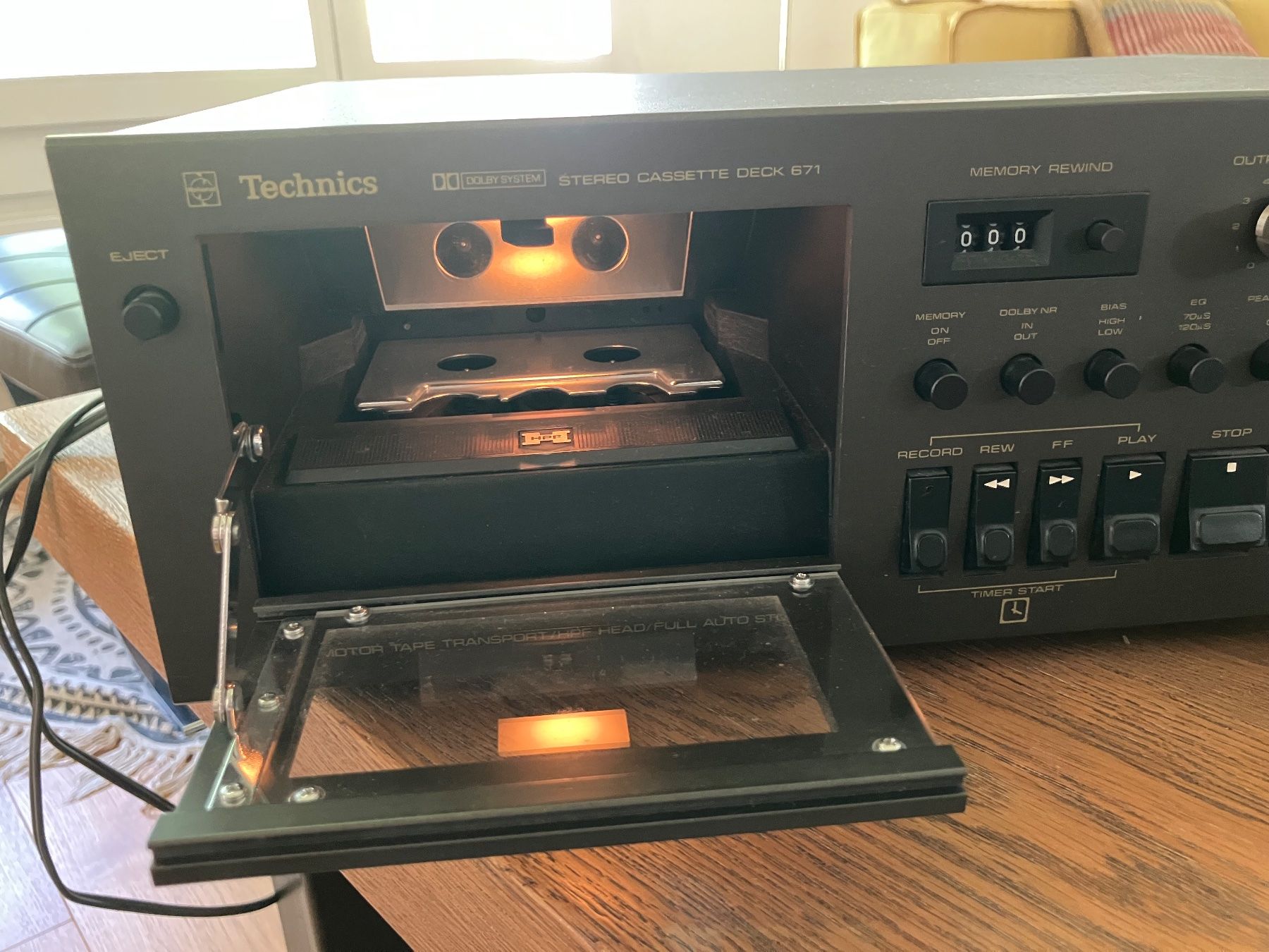 Technics Enregistreurs: Technics Stereo Cassette Deck 671 – D'occasion à Oberwil BL par raima01 1