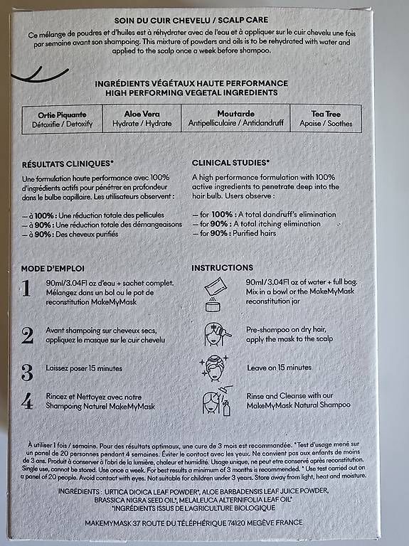 Haarpflegeprodukte: Make My Mask - Soin du cuir chevelu – Gebraucht aus Penthalaz von Cortis 2