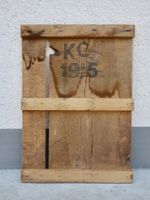 alter Kistendeckel Deckel einer alten Holzkiste Kiste