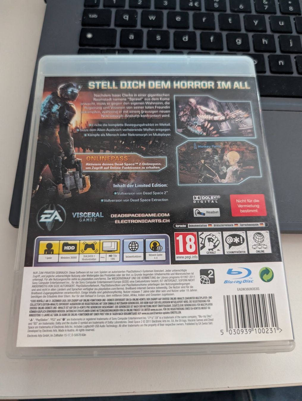 Sony Spiele: Dead Space 2 Limited Edition - PS3 Sony PlayStation 3 Game – Gebraucht aus Hünenberg See von SpecialEditionGaming 2