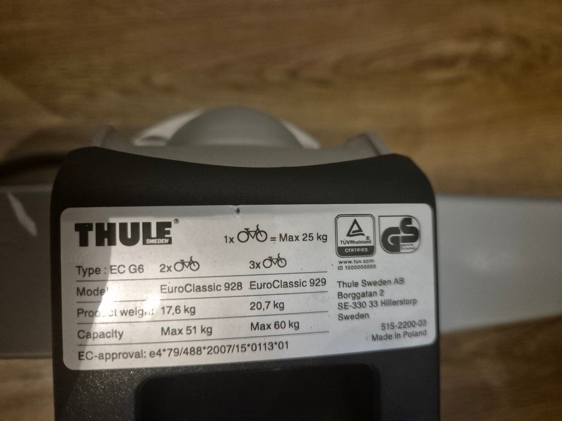 Thule Rimorchi: Fahrradträger – Usato da Hedingen venduto da bollerm02 3