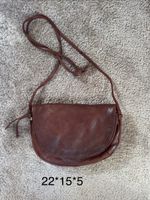Sac bandoulière Naterra en cuir véritable