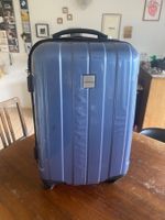 Rollkoffer LeBag blau mit abnehmbarer Tasche