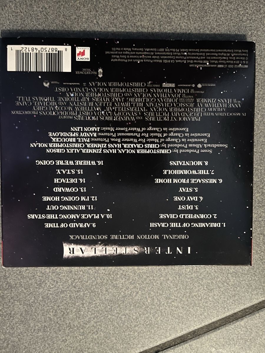 CDs: Interstellar Soundtrack CD Originale Hans Zimmer – Gebraucht aus Chiasso von fairy81 1