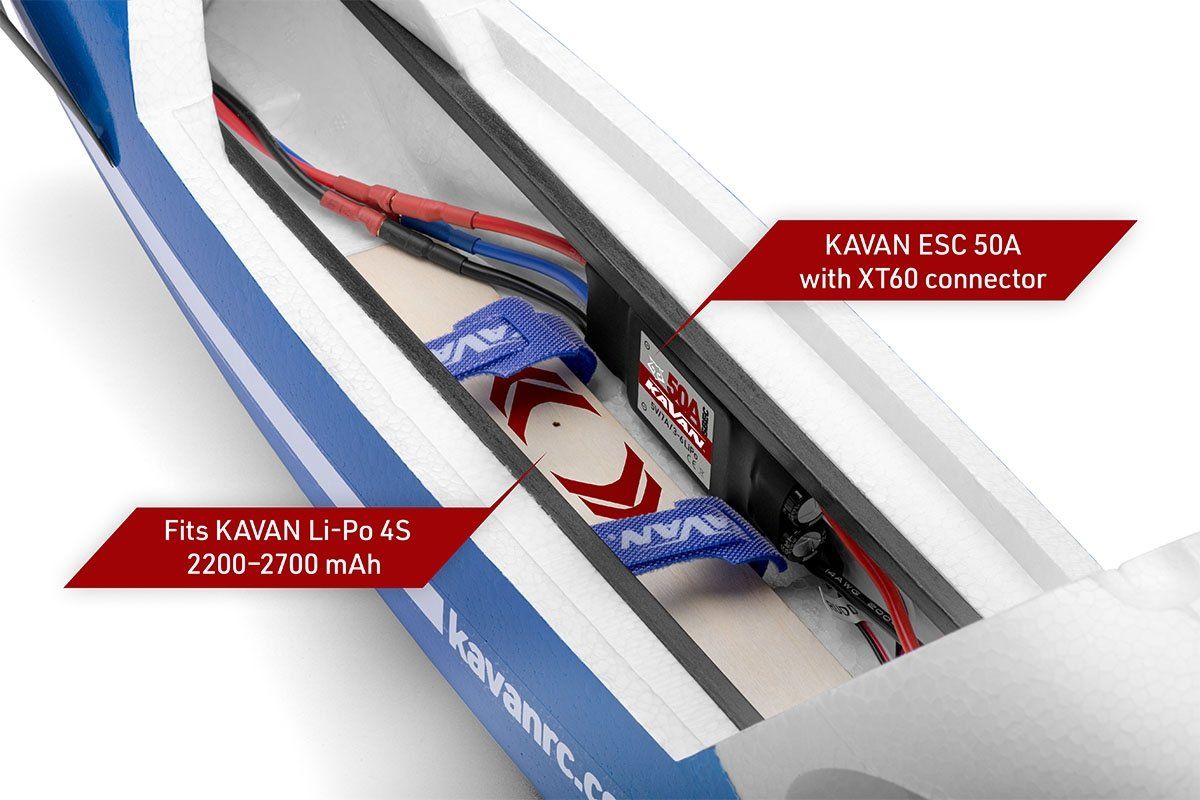 Modellismo RC: KAVAN Swift S-1 2400mm ARF - rot – Nuovo e nell'imballaggio originale da Balsthal venduto da Jetline 5