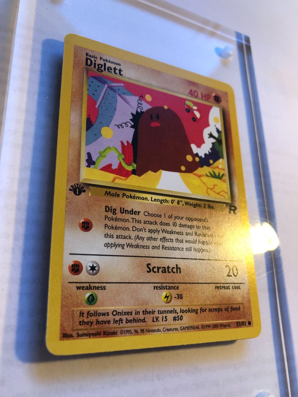 Carte collezionabili: Diglett 1st Team Rocket - MINT - ab 1.- – Usato da Giubiasco venduto da dan_pr8b 1