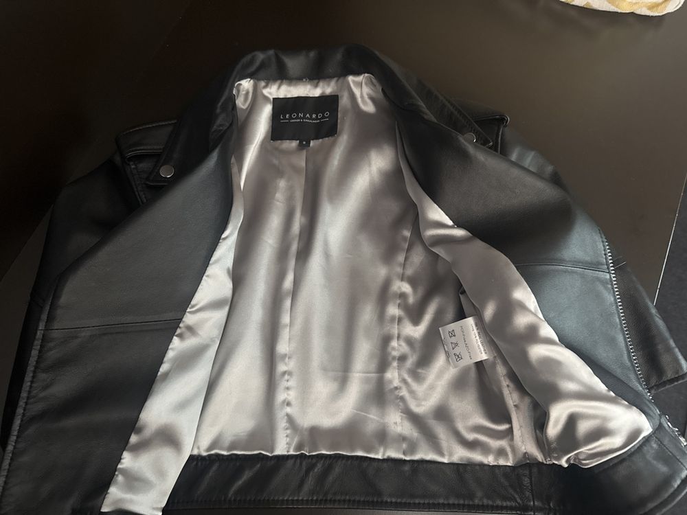 Leather Jacket Leonardo Lederjacke Damen Biker-Lederjacke