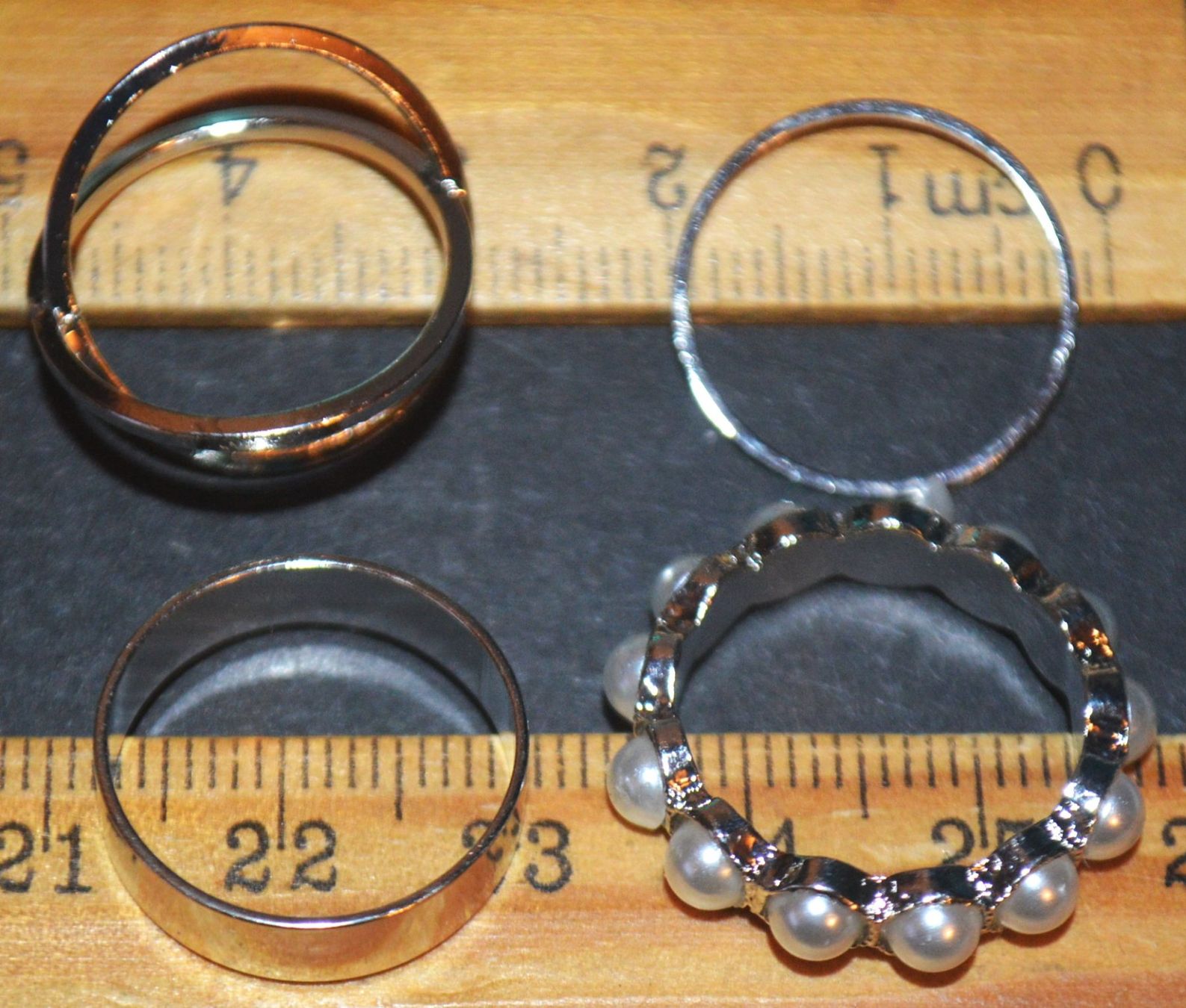 Sonstiger Schmuck: Ring Set D-862 – 4 Stück – Neu und originalverpackt aus Goldiwil (Thun) von han_v5b7 4