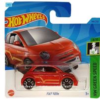 Hot Wheels - Fiat 500e, rot (neu, OVP)