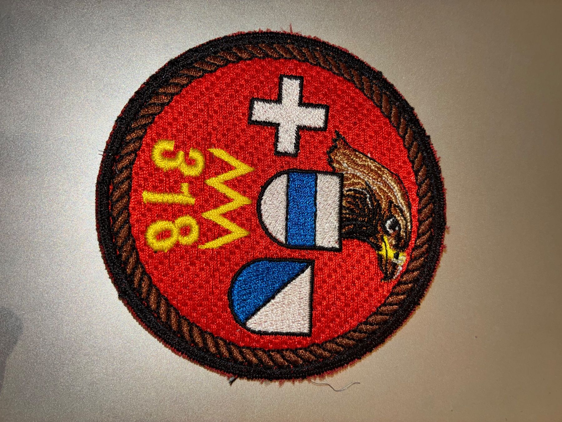 Schweizer Armee Toppe: Badge Mob pl 318 Kp II – Usato da Oberiberg venduto da reimet