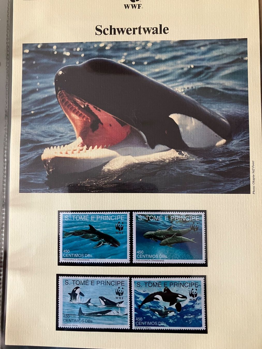 Alle Briefmarken: 6 Ordner WWF Briefmarken – Gebraucht aus Baar von Ramona10 7