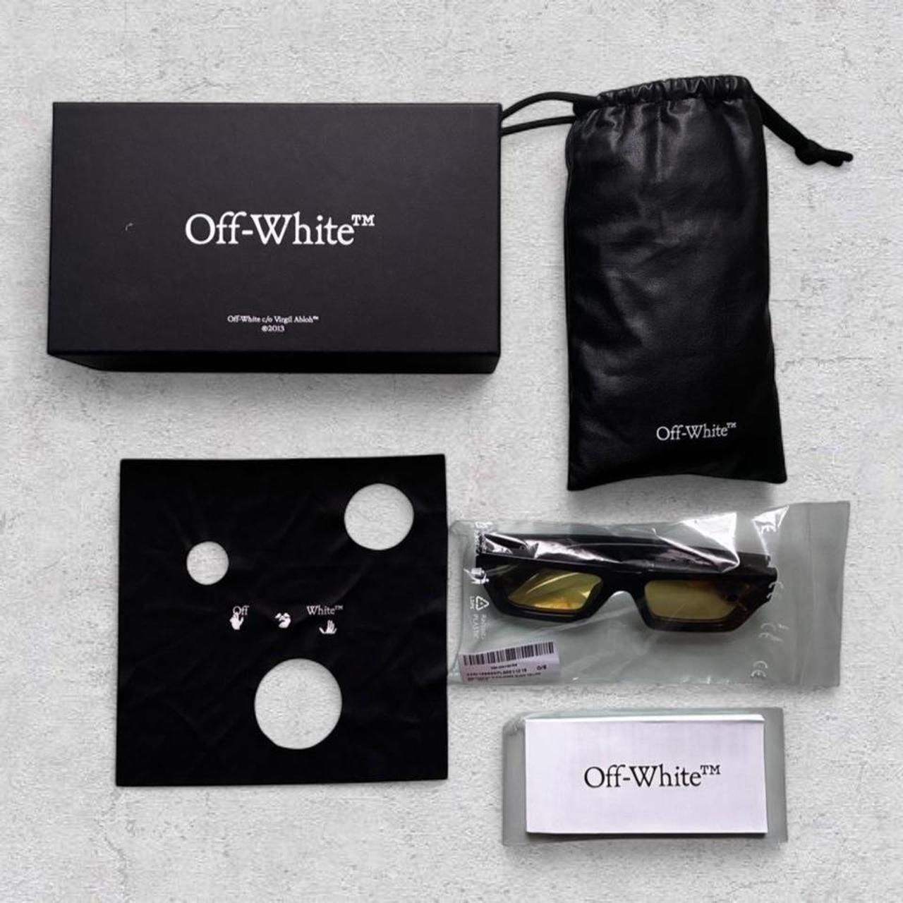 Off-White Occhiali & Lenti: off-White manchester sunglasses | black yellow – Nuovo (secondo la descrizione) da Zürich venduto da h_studio_edit