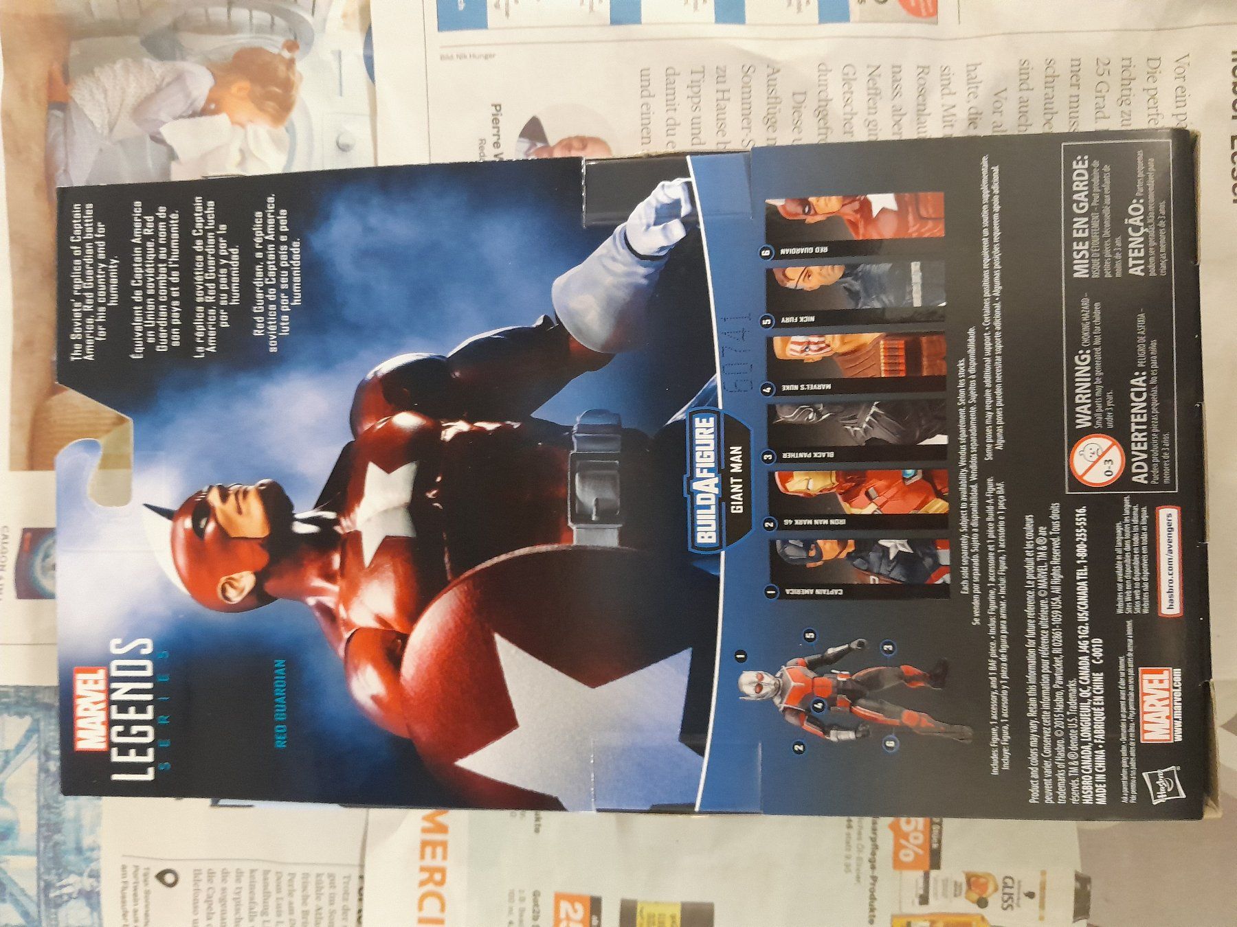 Marvel Figuren: Marvel Legends Series Captain America Red Guardian – Gebraucht aus Rüti ZH von Alemanni 6
