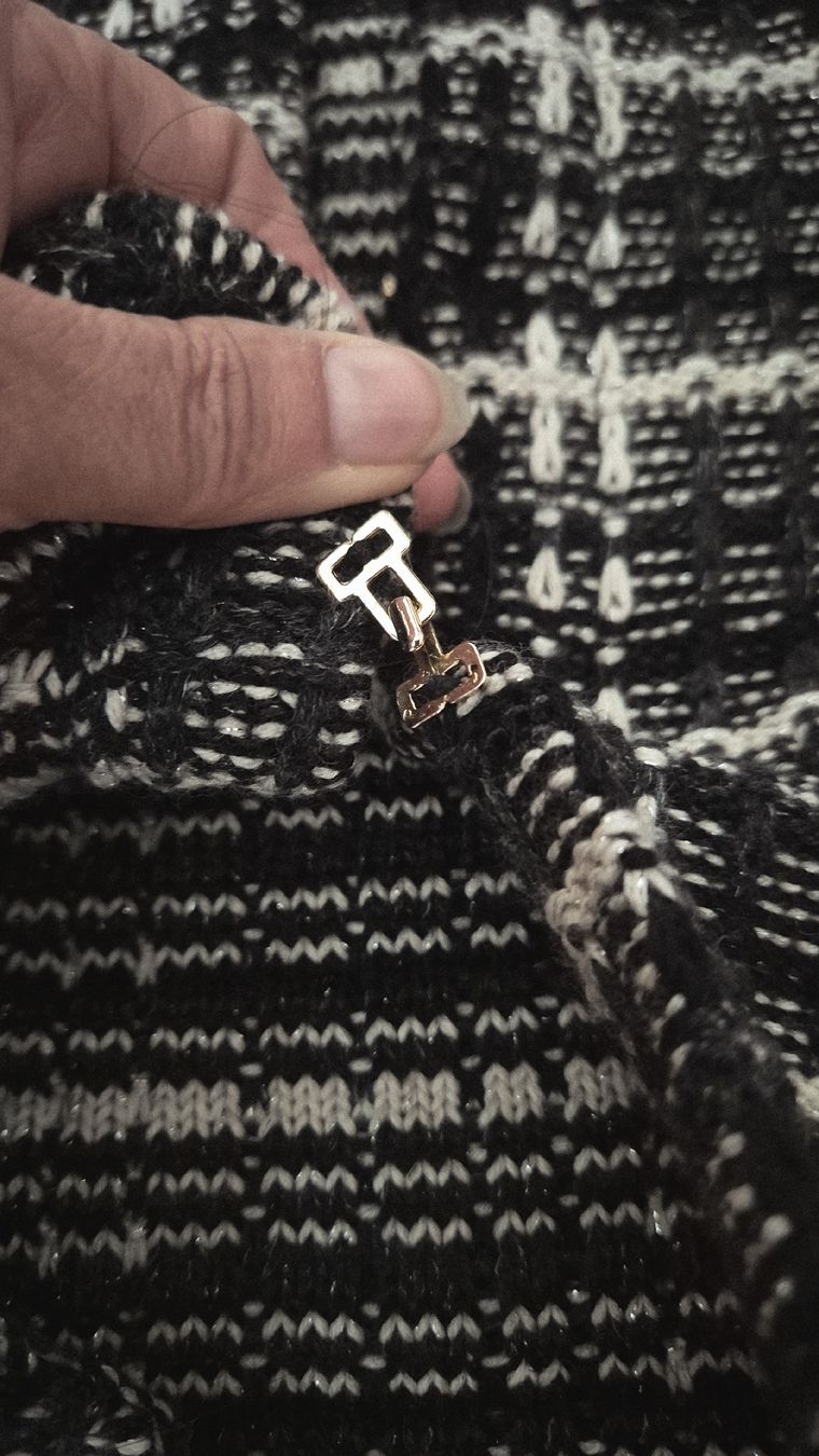 Giacche: Strickjacke, schwarz/weiss, Gr. S – Usato da Nürensdorf venduto da conceicao74 4