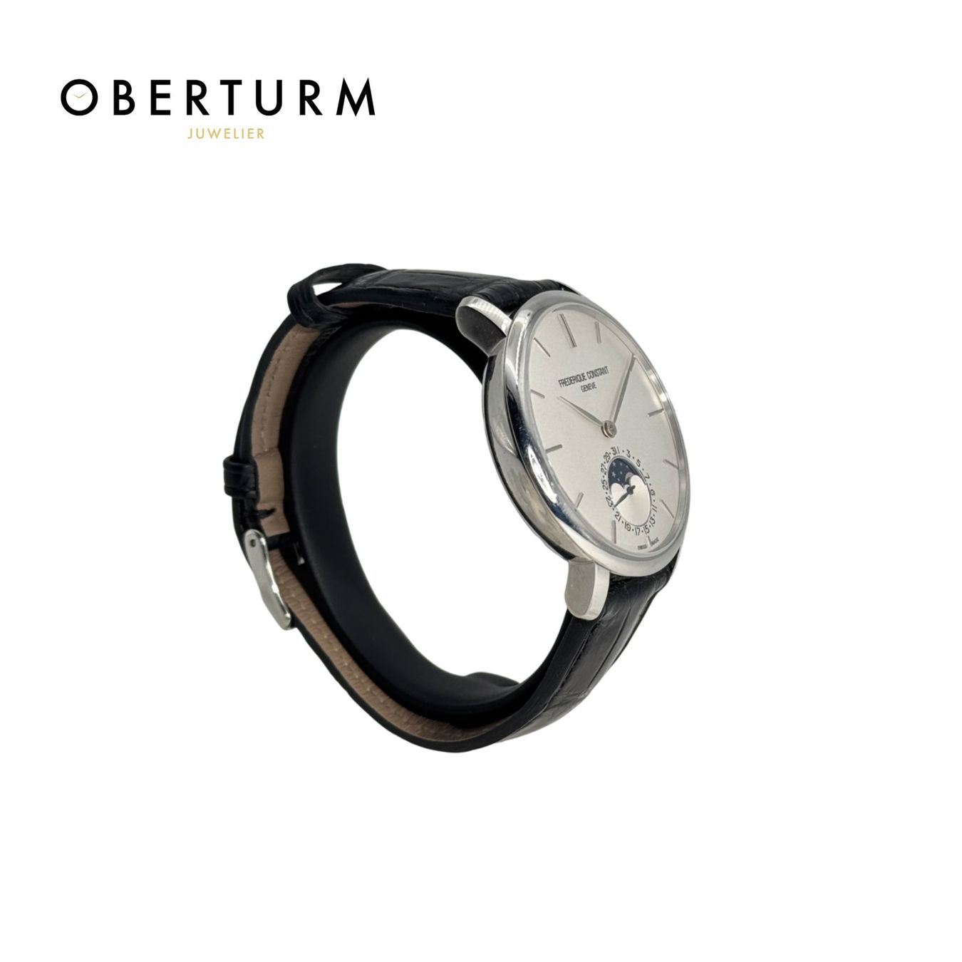 Frederique Constant Orologi: Frederique Constant Slimline Mondphase Automatik – Nuovo (secondo la descrizione) da Brugg AG venduto da Oberturm 4