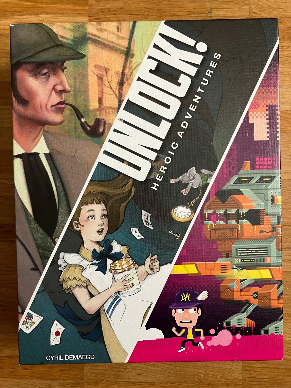 Giochi: Brettspiel Unlock! Heroic Adventures Englisch – Usato da Widen venduto da Give5