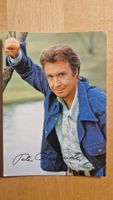 Peter Alexander, Original Autogramm auf Karte in Farbe