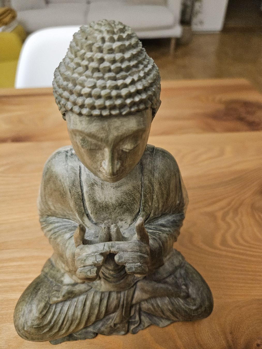 Skulpturen & Statuen: statue bois bouddha excellent état – Gebraucht aus Zürich von nikky26 5