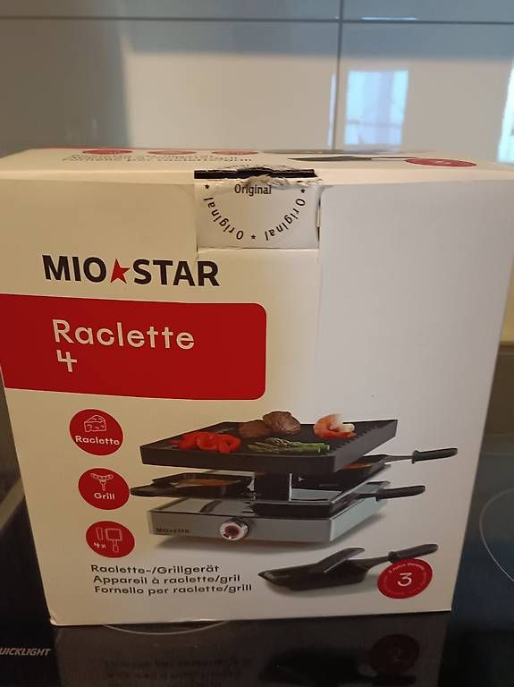 Appareils de cuisine: Miostar Raclette 4 – Neuf avec emballage d'origine à Widnau par stch79