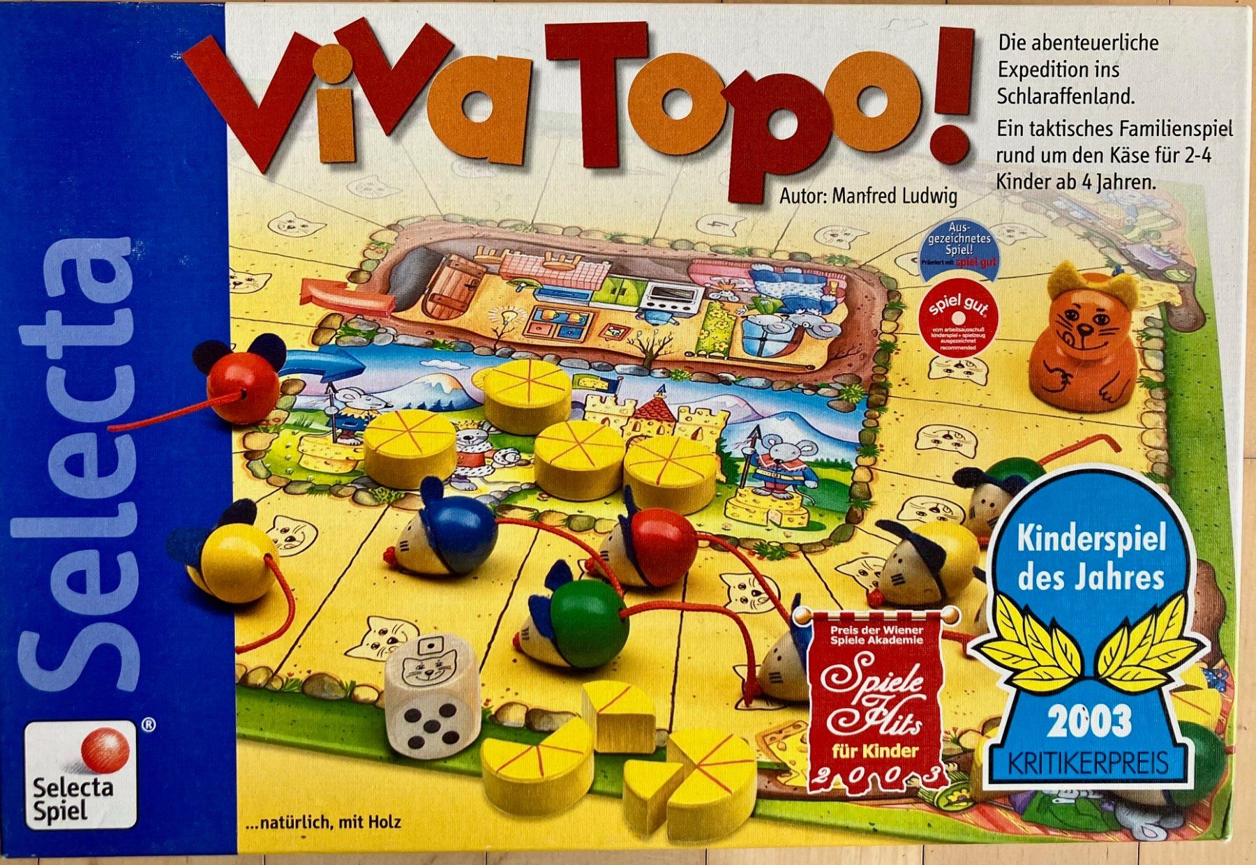 Selecta Giochi: Spiel "Viva Topo" (Selecta) – Usato da Winterthur venduto da Barunggeli