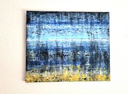 Acryl & Meersalz auf Leinwand 50cm x 59.5cm v. CH Künstlerin