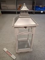 Gartenlaterne, Landhausstil Shabby Chic, neuwertig, 58 cm.