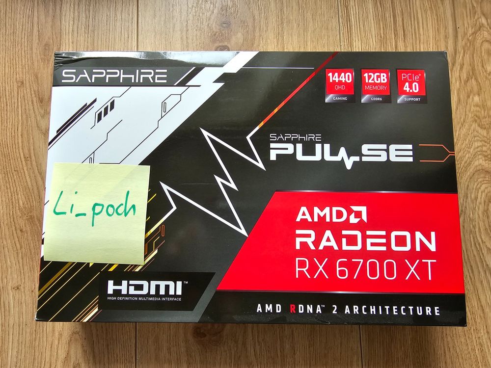 AMD Radeon RX 6700XT SAPPHIRE PULSE 12GB | Kaufen auf Ricardo