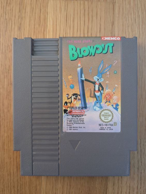 Nintendo Giochi: The Bugs Bunny Birthday Blowout (NES, PAL) – Usato da Luzern venduto da Gwanun 1