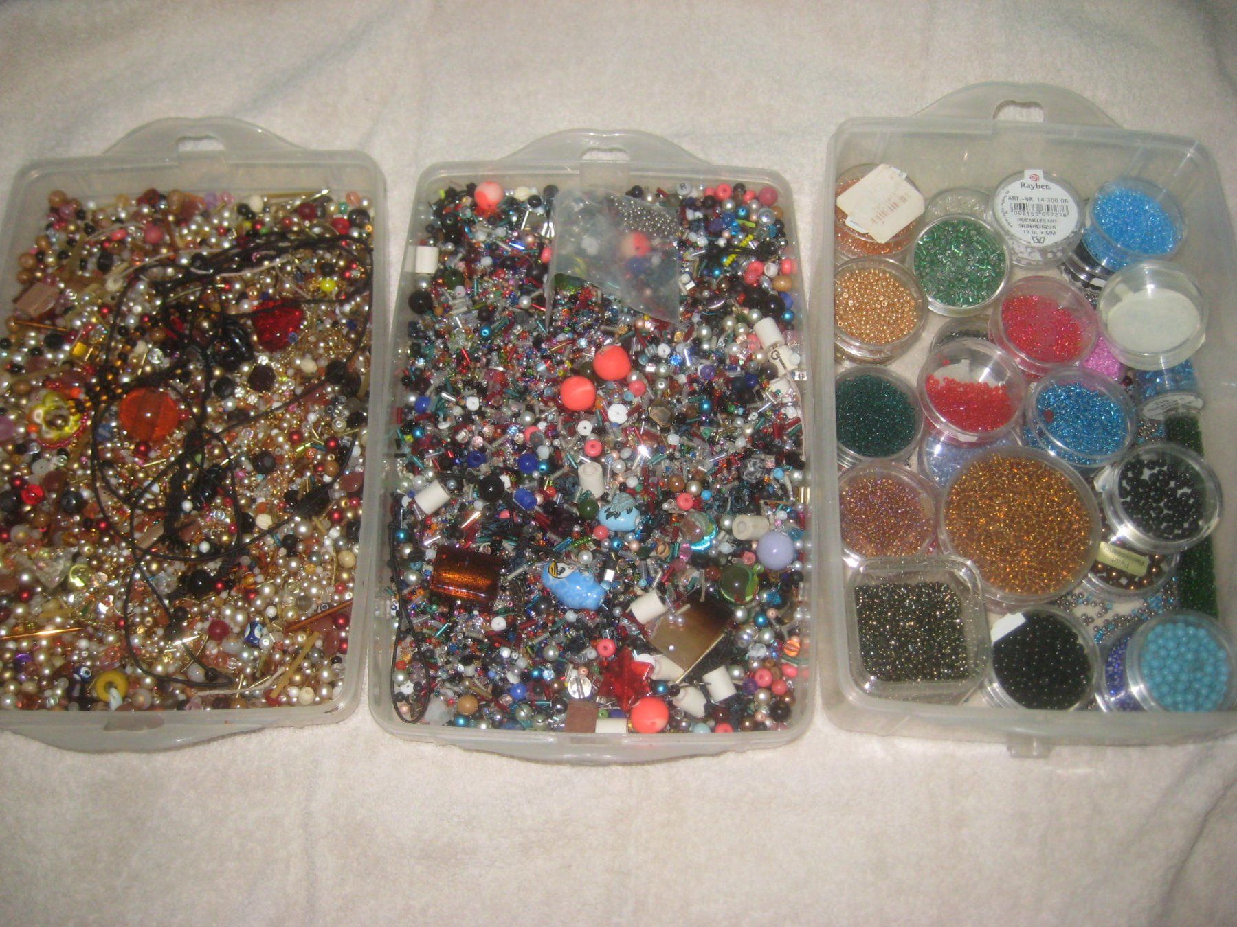 Perle (finte): PERLEN  FÜR  SCHMUCK – Nuovo (secondo la descrizione) da Uster venduto da flocke1 1