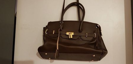 Neuw.Leder-Handtasche - braun
