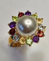 Perle Multistone Fingerring
