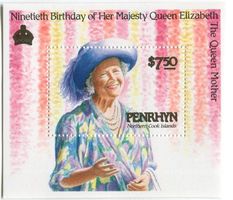 Block "Queen Mum". Penrhyn