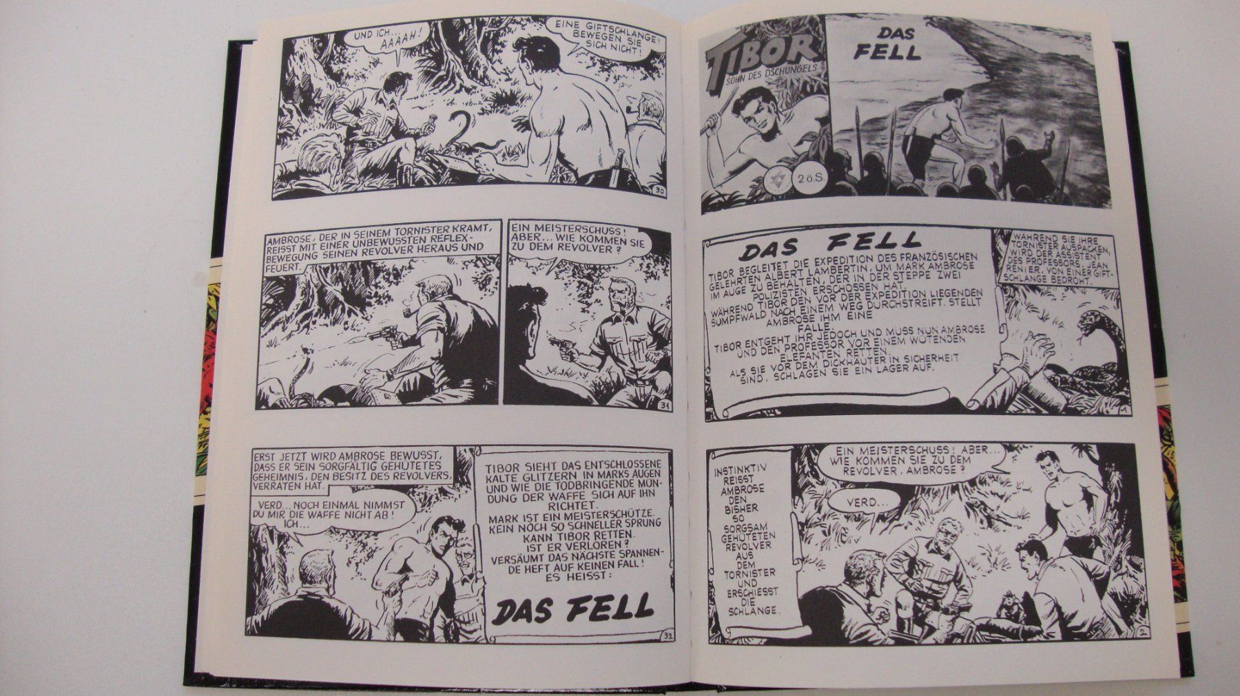 Fumetti: Vier Stück TIBOR Comic- Sammelbände – Usato da Zürich venduto da adamhasler 7