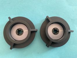 2 ReVox NAB Adapter auch für ReVox, Nagra, Akai usw.