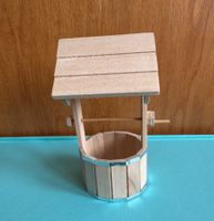 Brunnen Holz für das Puppenhaus