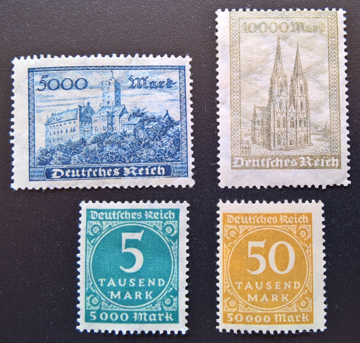 Tutti i francobolli: Deutsches Reich 1923 – Nuovo (secondo la descrizione) da Lohn-Ammannsegg venduto da konstrwu