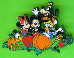 Disney   GOOFY & Freunde  KÜRBIS ERNTE