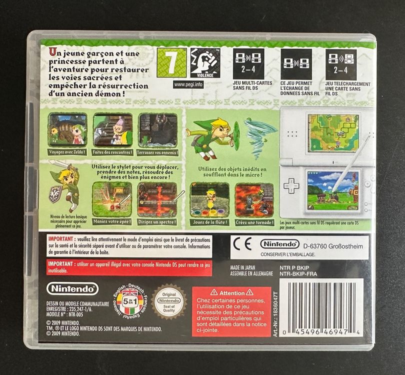 Zelda Spirit Tracks - Nintendo DS - PAL FR (Gebraucht) in Lausanne für ...