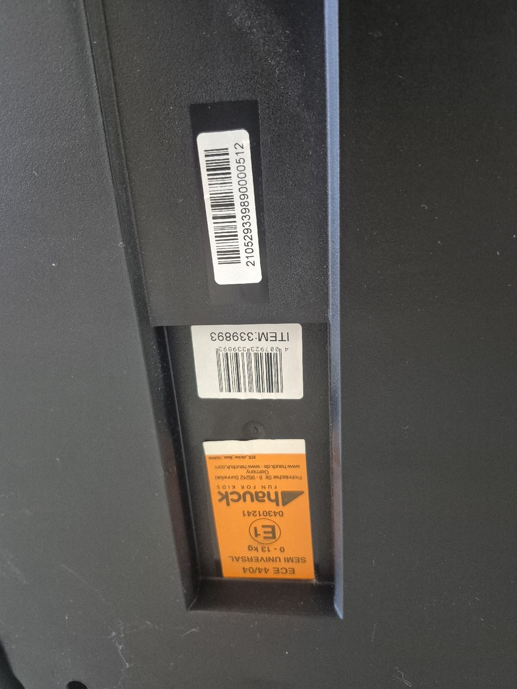 Hauck Seggiolini per auto: Isofix Station von Hauck – Usato da Schmitten FR venduto da Sam2525 3