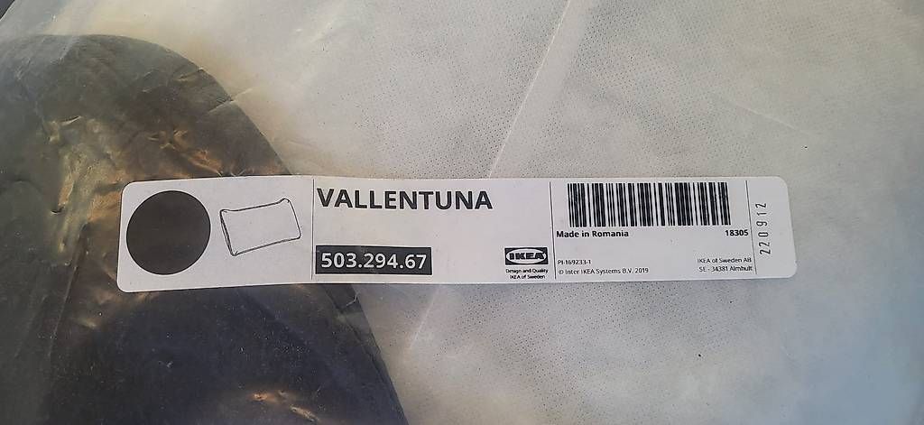 Ikea Cuscini: IKEA Vallentuna Rücken- / Sofakissen – Nuovo e nell'imballaggio originale da Arisdorf venduto da RS_Center 1