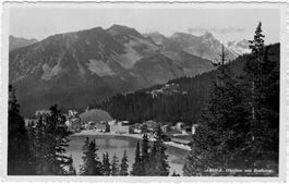 GR 252 Arosa Obersee mit Rothorn 1937