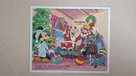 Bloc philatélique Sierra Leone Disney Noël Mickey Goofy