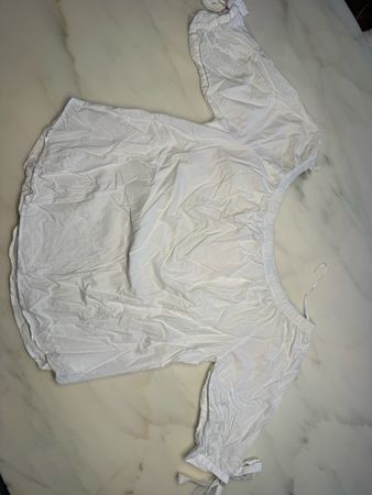 H&M Damen Bluse Weiss - Grösse 40 