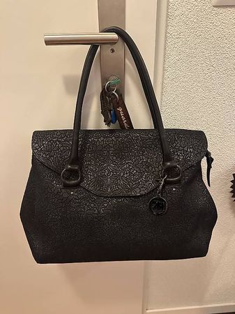 Schwarze Handtasche - Peter Kaiser - NEU