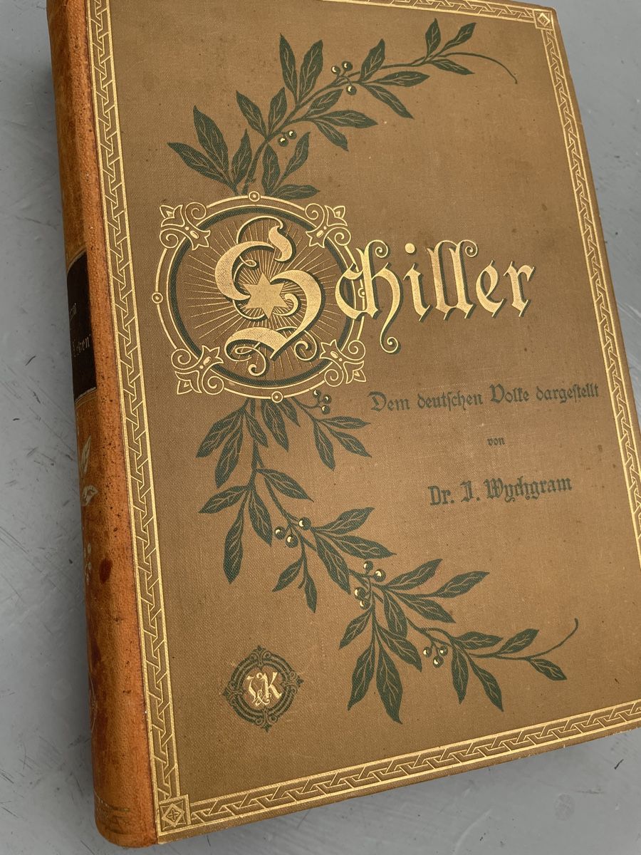 Bücher: SCHILLER Antikes Buch 1895 – Gebraucht aus Zürich von Danokiko