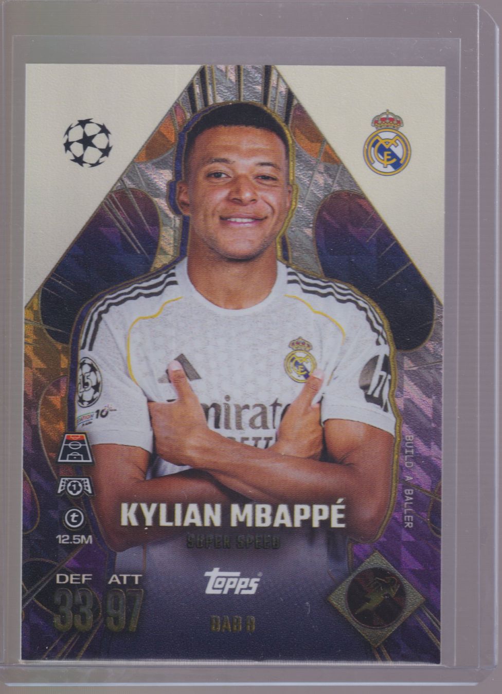 Topps Carte collezionabili: Kylian Mbappé - Super Speed - BAB 8 - NM – Nuovo (secondo la descrizione) da Stans venduto da PokeStore_MY