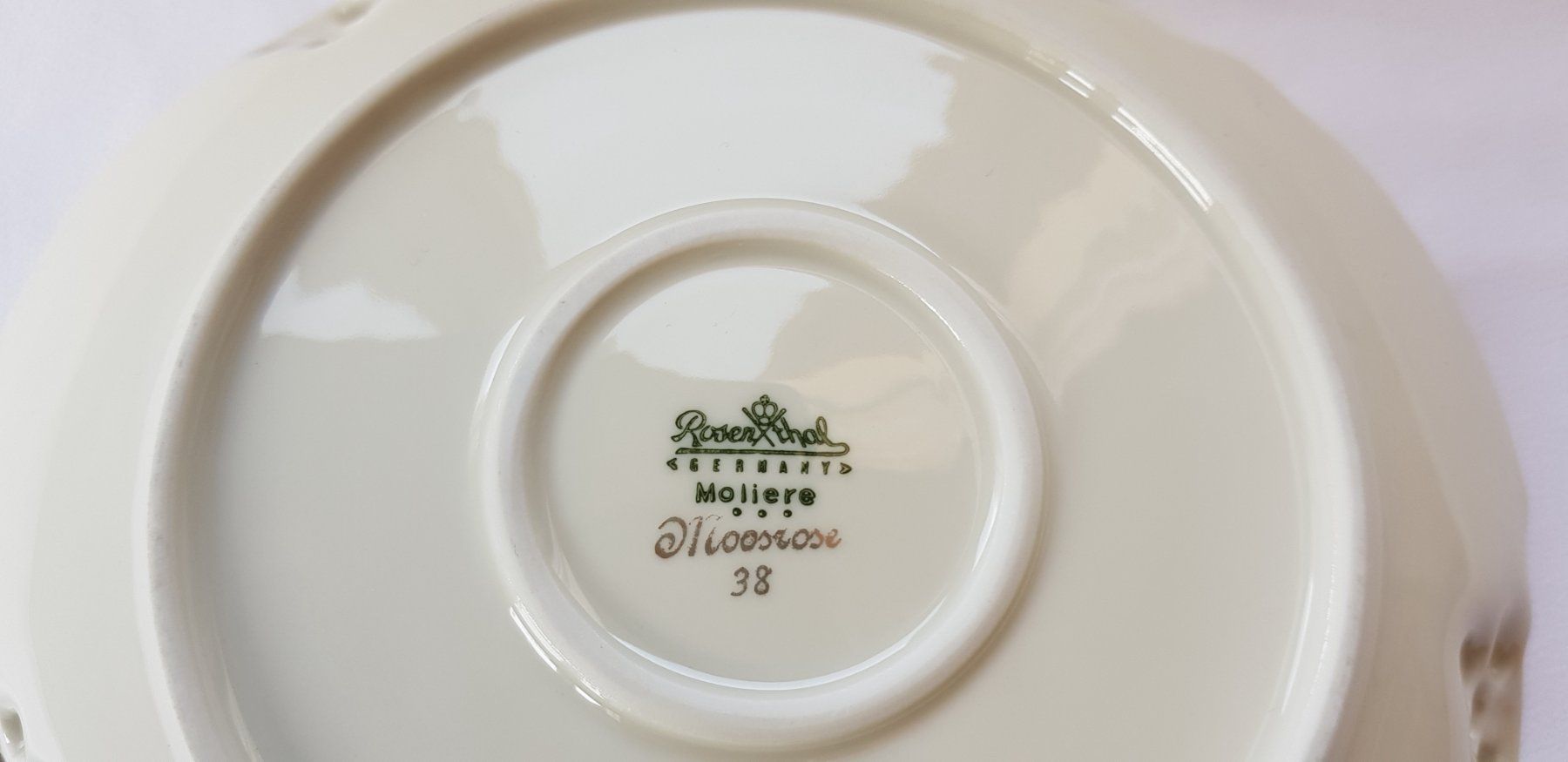 Ciotole: Rosenthal - Schale "Moosrose" 19 cm TOP – Usato da Dällikon venduto da Toyfan 6