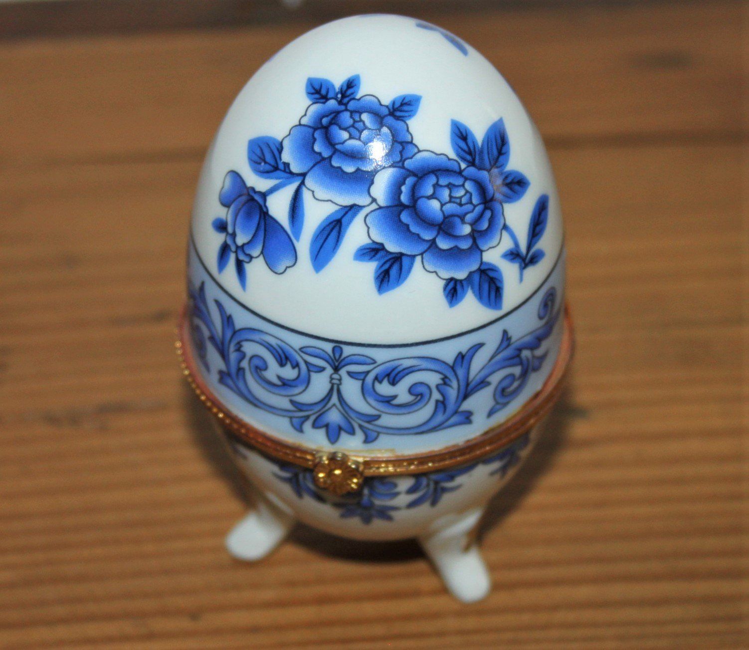 Alle Dekorationen: Vintage Schmuck Ei in blau – Gebraucht aus Otelfingen von Jupi07 5